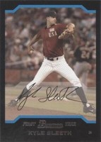 2004 Bowman Draft Picks & Prospects - Kyle Sleeth #BDP158