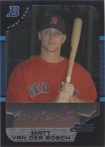 2005 Bowman Chrome - Matt Van Der Bosch #218