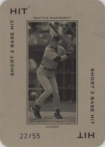 ICHIRO SUZUKI 2005 DONRUSS THROWBACK THREADS #PG-60 BALL