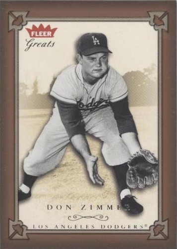 2004 Fleer Greats of the Game - Don Zimmer #100