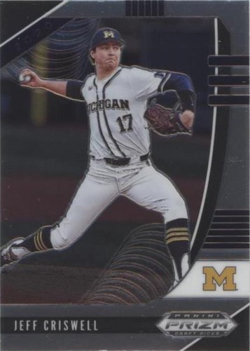 2020 Panini Prizm Draft Picks - Jeff Criswell #PDP58