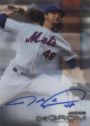 2016 Topps Finest - Jacob deGrom #FA-JD
