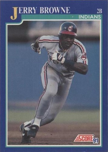 1991 Score - Jerry Browne #481