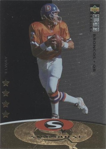 1997 Upper Deck Collector's Choice John Elway #SQ83