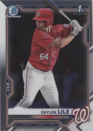 2021 Bowman Draft - Daylen Lile #BDC-18