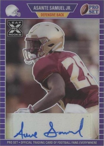 2021 Leaf Pro Set Metal Asante Samuel Jr. #PA-ASJ