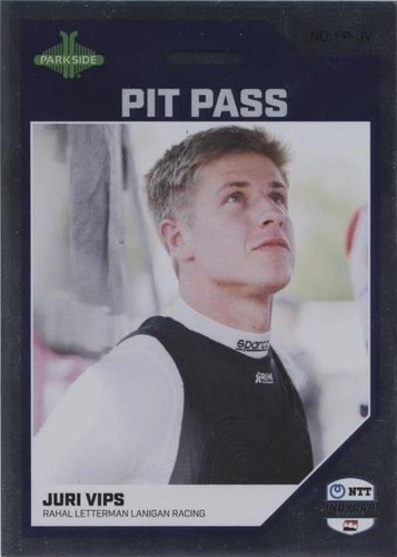 2024 Parkside Ntt Indycar Premier Edition - Juri Vips #PP-JV