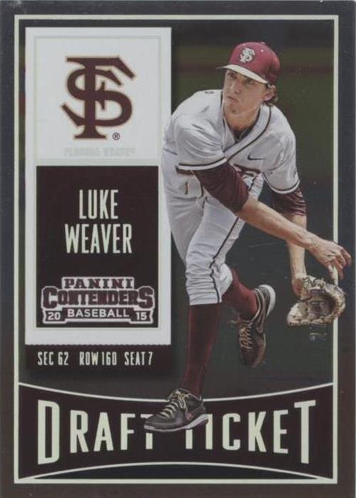 Panini Contenders 2015 - Luke Weaver #65