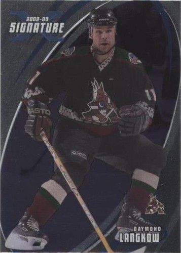 2002-03 In the Game Be A Player Signature Series - Daymond Langkow #096