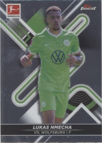 2021-22 Topps Finest Bundesliga Lukas Nmecha #146