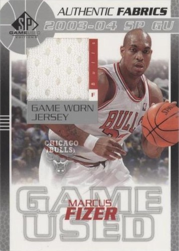 2003-04 SP Game Used - Marcus Fizer #FI-J