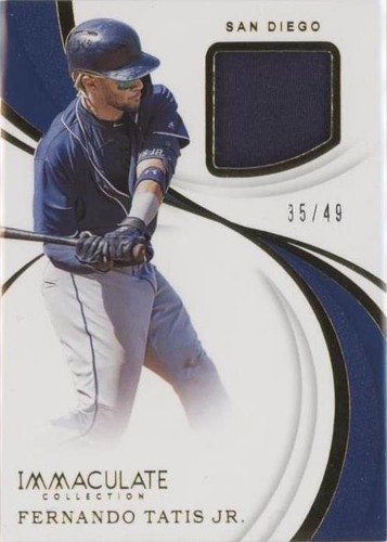 2019 Panini Immaculate Collection - Fernando Tatís Jr. #IS-FTJ