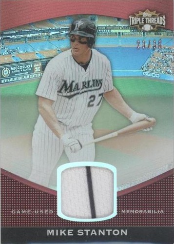 2011 Topps Triple Threads - Giancarlo Stanton #TTUSR-121