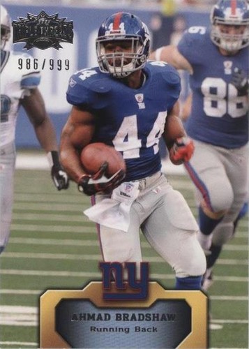 2011 Topps Triple Threads Ahmad Bradshaw #92