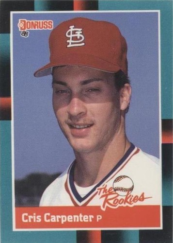 1988 Donruss The Rookies - Cris Carpenter #50