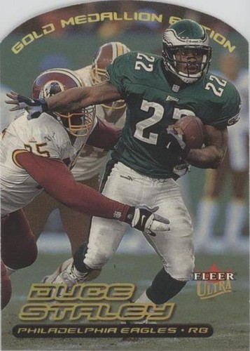 2000 Fleer Ultra Duce Staley #209G