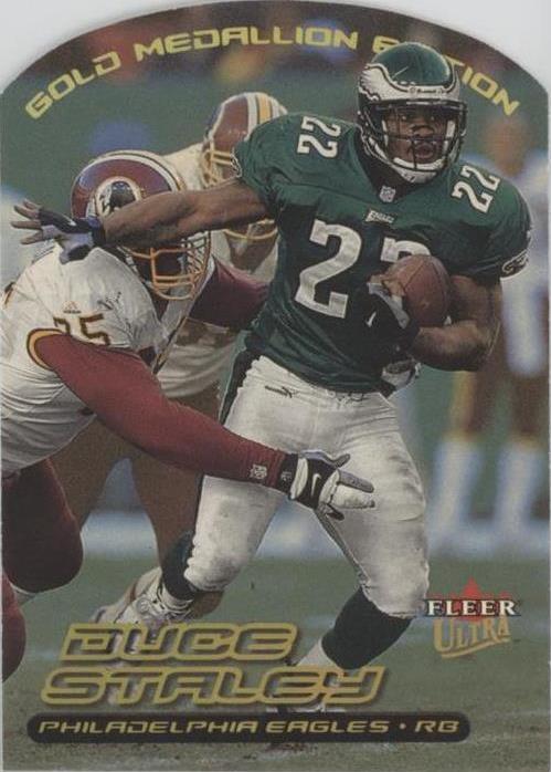 2000 Fleer Ultra Duce Staley #209G