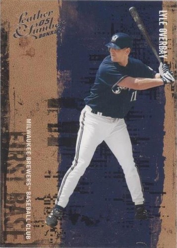 2005 Donruss Leather & Lumber - Lyle Overbay #88