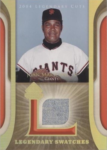 2004 SP Legendary Cuts - Juan Marichal #LSW-MA
