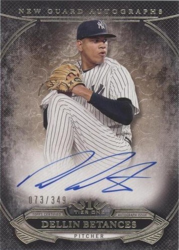 2015 Topps Tier One - Dellin Betances #NGA-DBS