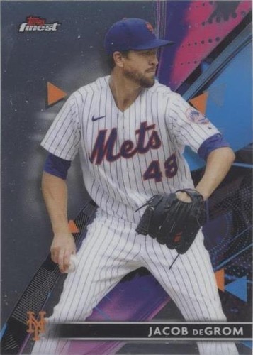 2021 Topps Finest - Jacob deGrom #53