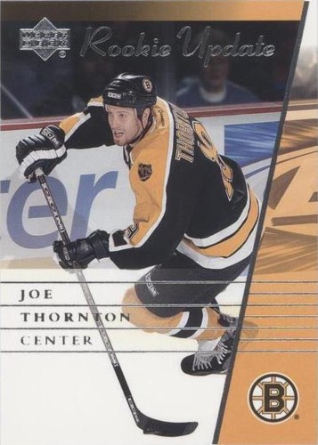 2002-03 Upper Deck Rookie Update - Joe Thornton #9