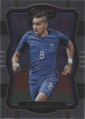 Carte Postale Collector Dimitri PAYET - OM Marseille 2023 - Blanc