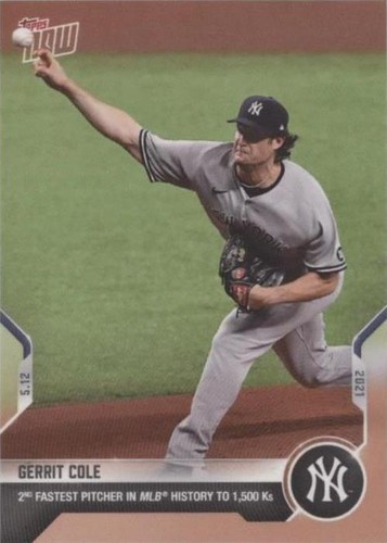 2021 Topps Now - Gerrit Cole #202