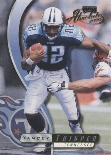 2000 Playoff Absolute Yancey Thigpen #139