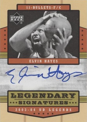 2003-04 Upper Deck UD Legends - Elvin Hayes #LS-EH