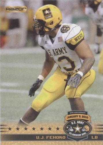 2010 Razor U.S. Army All-American Bowl V.J. Fehoko #94
