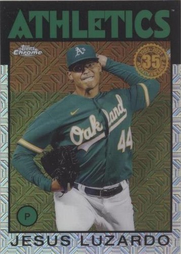 2021 Topps - Jesus Luzardo #86BC-38