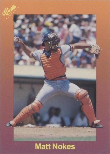 1989 Classic Update Orange Travel Edition - Matt Nokes #113