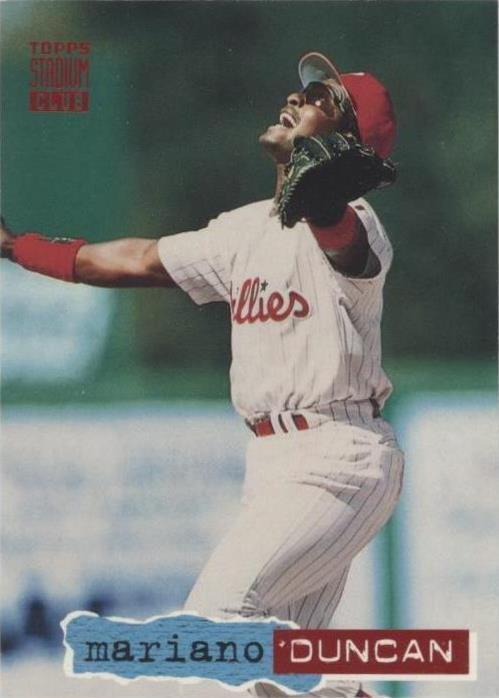 Topps Stadium Club 1994 - Mariano Duncan #54