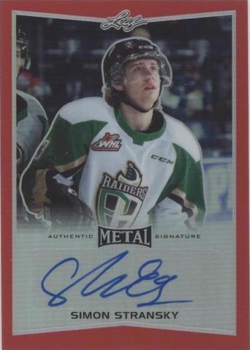 2015-16 Leaf Metal - Simon Stransky #BA-SS3