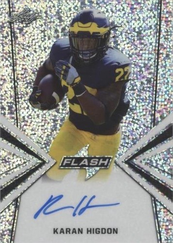 2019 Leaf Flash Karan Higdon #BA-KH2