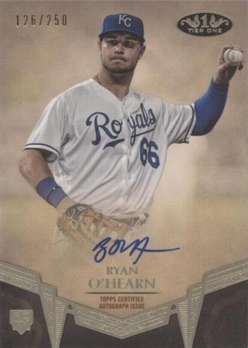 2019 Topps Tier One - Ryan O'Hearn #BA-RYH