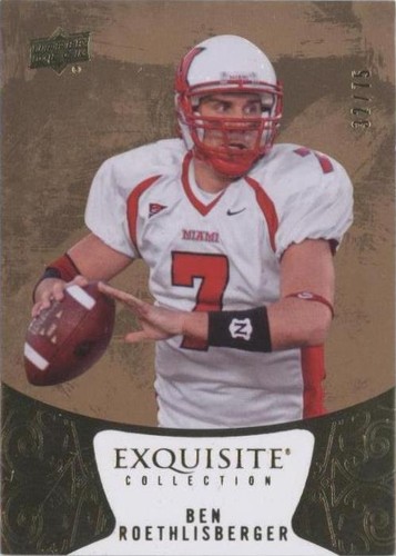 2014 Upper Deck Exquisite Collection Ben Roethlisberger #40