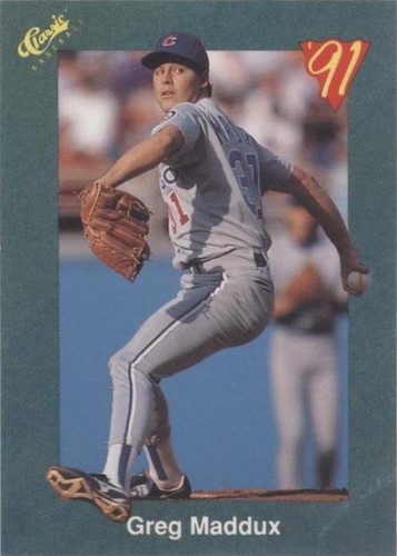1991 Classic Update Green Travel Edition - Greg Maddux #T52