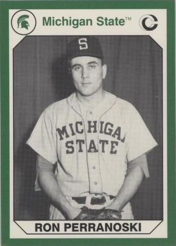 1990 Collegiate Collection Michigan State Spartans - Ron Perranoski #114