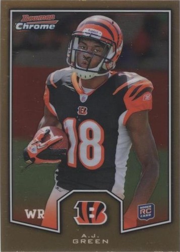 2011 Topps Chrome A.J. Green #BCR-8