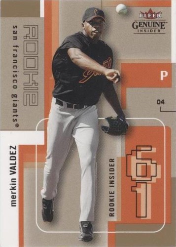 2004 Fleer Genuine Insider - Merkin Valdez #93
