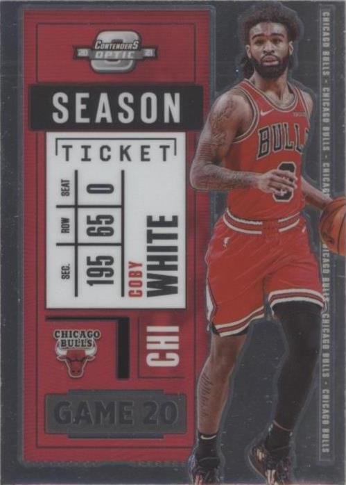 2020-21 Panini Contenders Optic - Coby White #44