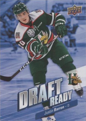 2019-20 Upper Deck CHL - Justin Barron #DR-6