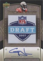 2007 UD Premier Gaines Adams #PS-30