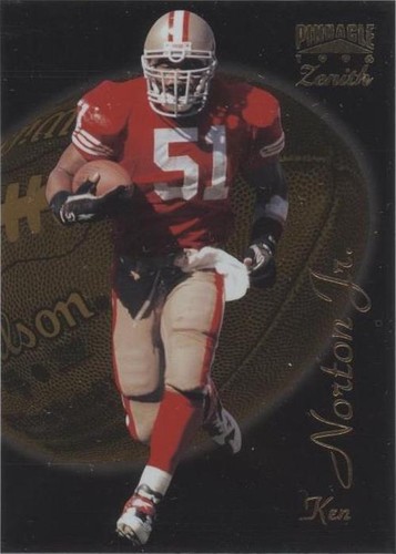 1996 Pinnacle Zenith Ken Norton #Z-65