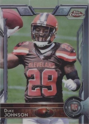 2015 Topps Chrome Duke Johnson #140
