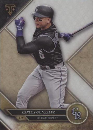 2017 Topps Triple Threads - Carlos Gonzalez #49
