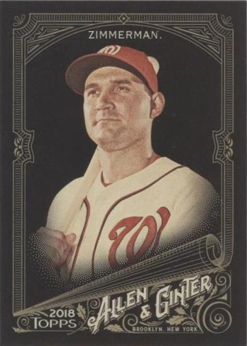 2018 Topps Allen & Ginter's X - Ryan Zimmerman #76