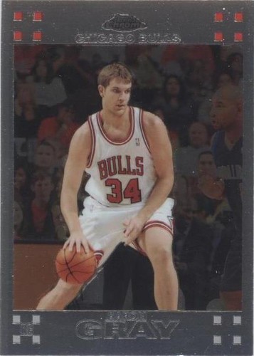 2007-08 Topps Chrome - Aaron Gray #122